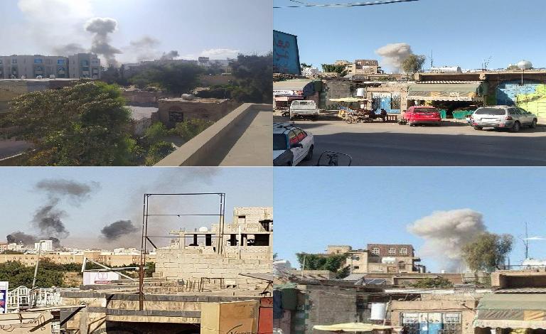 غارات في صنعاء والحديدة والمركزية الأمريكية تقول إنها نفذت 