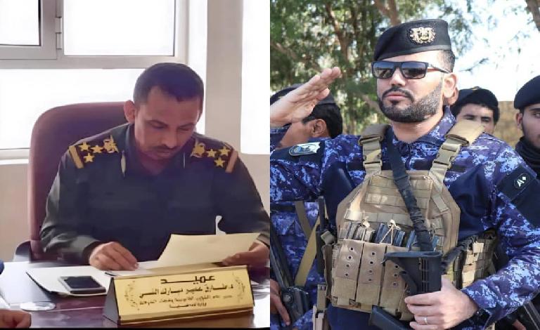 العميد أحمد دركم يهنئ اللواء الدكتور طارق النسي بتعيينه رئيساً لمصلحة الهجرة والجوازات والجنسية