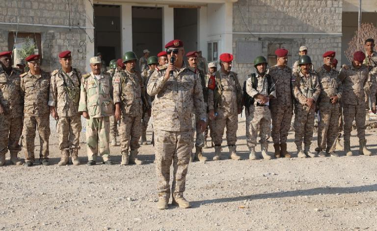 سيئون: تنفيذ تمرين عملياتي لوحدات المنطقة العسكرية الأولى واللواء 37 مدرع