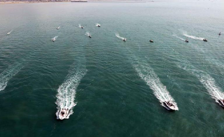 البحرية الأميركية: ادعاء إيران بتشكيل تحالف بحري في المنطقة 