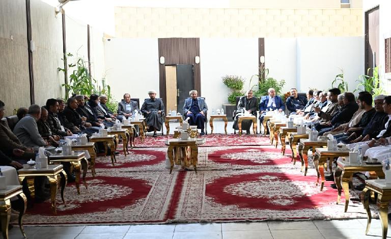 الرياض: عضو مجلس القيادة الرئاسي الدكتور عبدالله العليمي يستقبل عددًا من القيادات الجنوبية